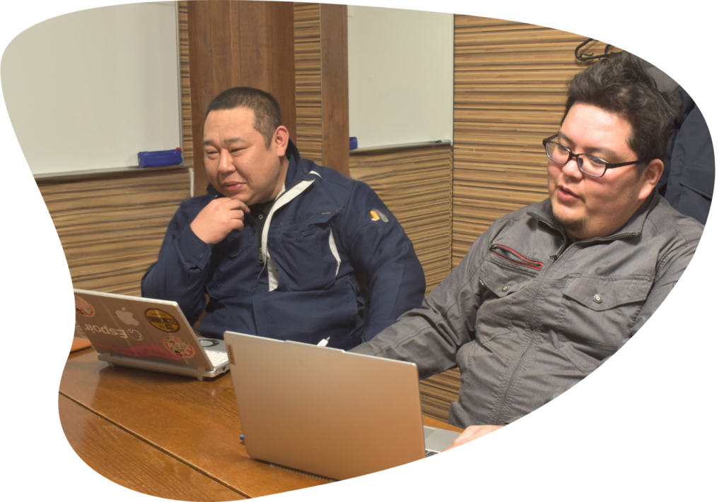 株式会社Espoiruを選んだ理由を語る建設事業スタッフ達